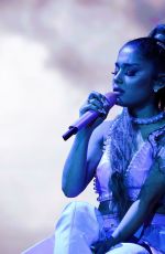 ARIANA GRANDE Performs at Final Night of Lollapalooza in Chicago 08/04/2019