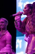 ARIANA GRANDE Performs at Final Night of Lollapalooza in Chicago 08/04/2019