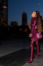 ARIANA GRANDE Performs at Final Night of Lollapalooza in Chicago 08/04/2019