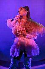 ARIANA GRANDE Performs at Her Sweetener World Tour at O2 Arena in London 08/17/2019