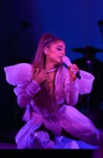 ARIANA GRANDE Performs at Her Sweetener World Tour at O2 Arena in London 08/17/2019
