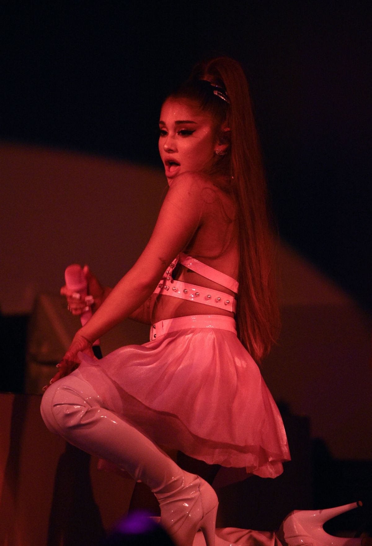 Ariana Grande Performs At Her Sweetener World Tour At O2