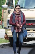 ARIEL WINTER and SARAH HYLAND on the Set of Modern Family in Los Angeles 08/08/2019