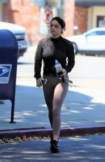 ARIEL WINTER Leaves Workout in Los Angeles 08/10/2019