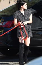 ARIEL WINTER Takes Her Dog to Animal Hospital in Los Angeles 08/12/2019