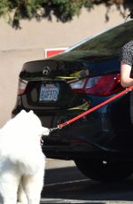 ARIEL WINTER Takes Her Dog to Animal Hospital in Los Angeles 08/12/2019