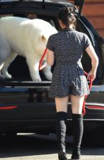 ARIEL WINTER Takes Her Dog to Animal Hospital in Los Angeles 08/12/2019