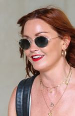 ARIELLE FREE Arrives at BBC Radio in London 08/17/2019