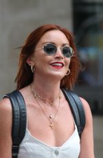 ARIELLE FREE Arrives at BBC Radio in London 08/17/2019