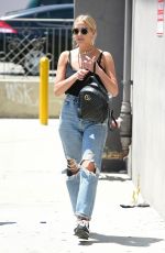 ASHLEE SIMPSON in Ripped Jeans Out Shopping in Studio City 08/08/2019