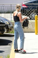 ASHLEE SIMPSON in Ripped Jeans Out Shopping in Studio City 08/08/2019