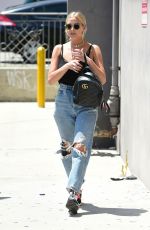 ASHLEE SIMPSON in Ripped Jeans Out Shopping in Studio City 08/08/2019