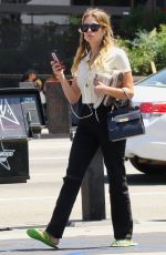 ASHLEY BENSON Leaves 7-Eleven in Studio City 08/06/2019