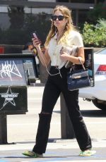 ASHLEY BENSON Leaves 7-Eleven in Studio City 08/06/2019