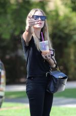 ASHLEY BENSON Out and About in Los Angeles 08/28/2019