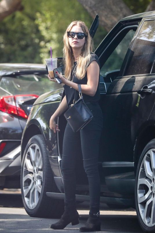 ASHLEY BENSON Out and About in Los Angeles 08/28/2019