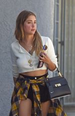 ASHLEY BENSON Out and About in Los Angeles 08/30/2019