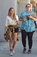 ASHLEY BENSON Out and About in Los Angeles 08/30/2019