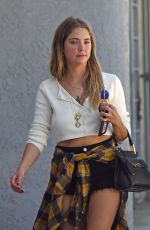 ASHLEY BENSON Out in Los Angeles 08/30/2019