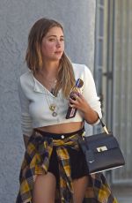 ASHLEY BENSON Out in Los Angeles 08/30/2019