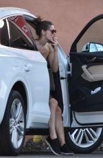 ASHLEY GREENE Out with Her Dogs in Studio City 08/05/2019