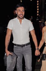 ASHLEY ROBERTS and Giovanni Pernice Night Out in London 08/24/2019