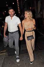ASHLEY ROBERTS and Giovanni Pernice Night Out in London 08/24/2019