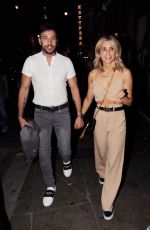 ASHLEY ROBERTS and Giovanni Pernice Night Out in London 08/24/2019