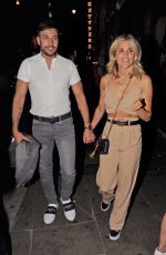 ASHLEY ROBERTS and Giovanni Pernice Night Out in London 08/24/2019