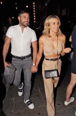 ASHLEY ROBERTS and Giovanni Pernice Night Out in London 08/24/2019