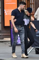 ASHLEY ROBERTS and Giovanni Pernice Out for Lunch in London 08/10/2019
