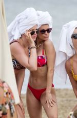 ASHLEY ROBERTS in Bikini at a Beach in Ibiza 08/12/2019