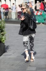 ASHLEY ROBERTS Leaves Global Radio in London 08/08/2019