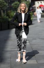 ASHLEY ROBERTS Leaves Global Radio in London 08/08/2019