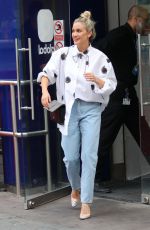 ASHLEY ROBERTS Leaves Heart Radio in London 08/28/2019