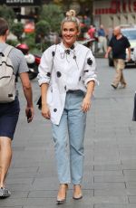 ASHLEY ROBERTS Leaves Heart Radio in London 08/28/2019