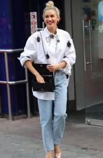 ASHLEY ROBERTS Leaves Heart Radio in London 08/28/2019