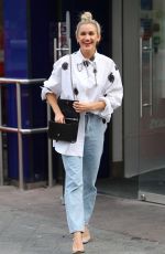 ASHLEY ROBERTS Leaves Heart Radio in London 08/28/2019