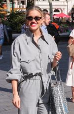 ASHLEY ROBERTS Out in Leicester Square 08/01/2019
