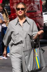 ASHLEY ROBERTS Out in Leicester Square 08/01/2019