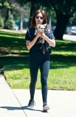 ASHLEY TISDALE and Christopher French Out Hiking in Los Feliz 08/11/2019