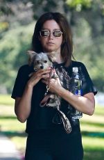 ASHLEY TISDALE and Christopher French Out Hiking in Los Feliz 08/11/2019