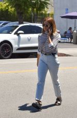 ASHLEY TISDALE Out for Lunch at California Backyard Cuisine in Los Feliz 08/02/2019