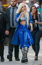 AVA MAX Arrives at Jimmy Kimmel Live in Los Angeles 08/05/2019