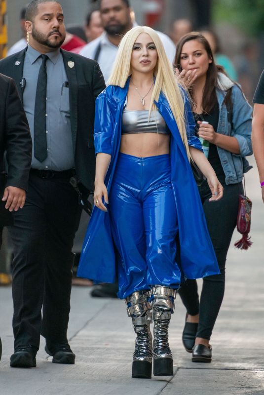 AVA MAX Arrives at Jimmy Kimmel Live in Los Angeles 08/05/2019