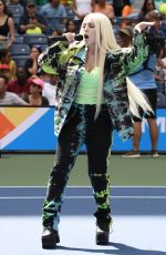AVA MAX at Arthur Ashe Kid