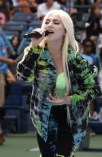 AVA MAX at Arthur Ashe Kid