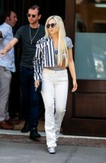 AVA MAX Leaves Her Hotel in New York 08/25/2019