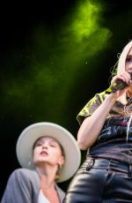 AVA MAX Performs at Grona Lund Festival in Stockholm 08/14/2019