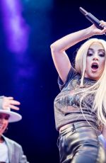 AVA MAX Performs at Grona Lund Festival in Stockholm 08/14/2019
